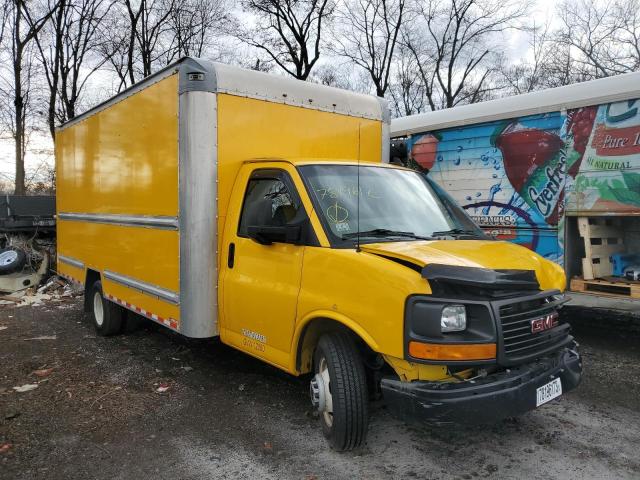 1GD37TCG5H1903183 - 2017 GMC SAVANA CUTAWAY G3500 YELLOW photo 4