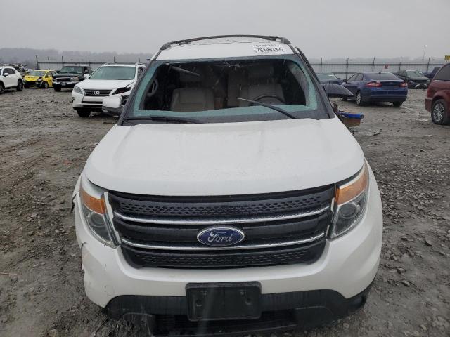 1FM5K8F8XFGA16357 - 2015 FORD EXPLORER LIMITED WHITE photo 5