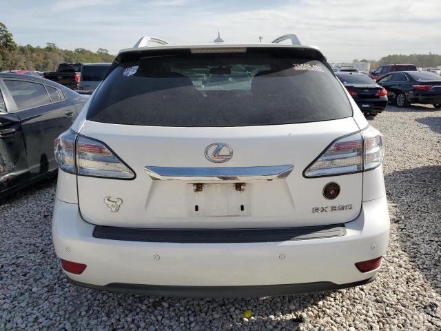 2T2ZK1BA8BC049075 - 2011 LEXUS RX 350 WHITE photo 6