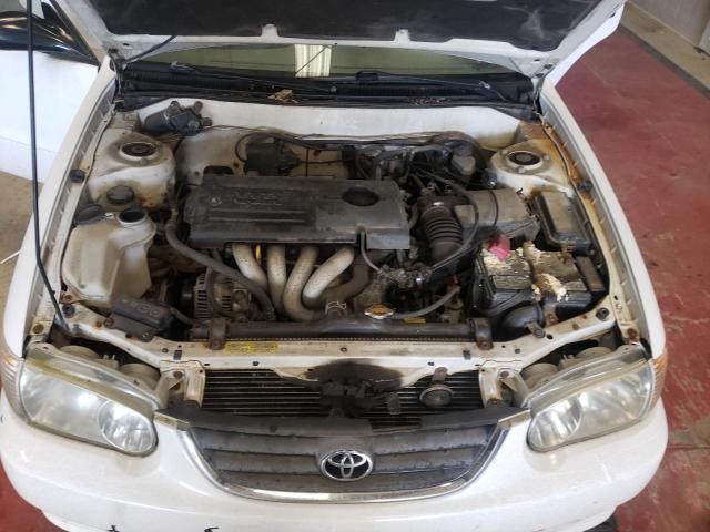 2T1BR12E12C558011 - 2002 TOYOTA COROLLA CE WHITE photo 11