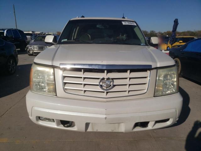 3GYFK66N73G215184 - 2003 CADILLAC ESCALADE ESV WHITE photo 5