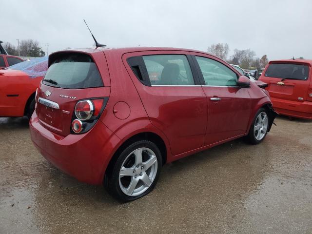 1G1JE6SB9E4191577 - 2014 CHEVROLET SONIC LTZ BURGUNDY photo 3