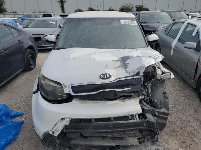 KNDJP3A52E7008577 - 2014 KIA SOUL + WHITE photo 5