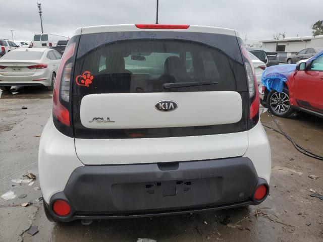 KNDJP3A52E7008577 - 2014 KIA SOUL + WHITE photo 6