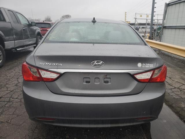 5NPEB4AC6DH580105 - 2013 HYUNDAI SONATA GLS GRAY photo 6