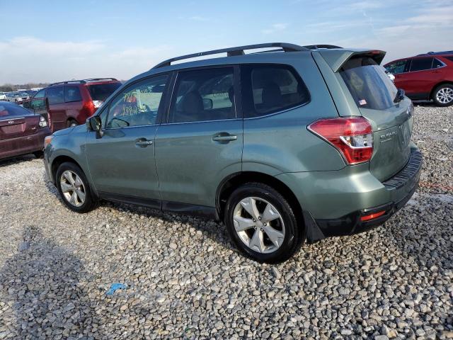 JF2SJAHC1FH505714 - 2015 SUBARU FORESTER 2.5I LIMITED GREEN photo 2