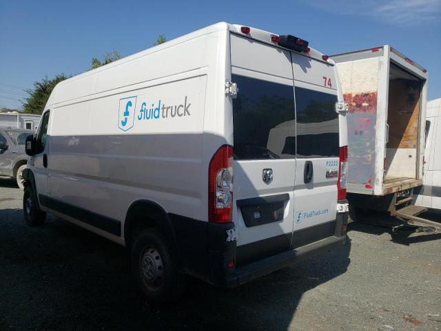 3C6LRVDG3ME570232 - 2021 RAM PROMASTER 2500 HIGH WHITE photo 2