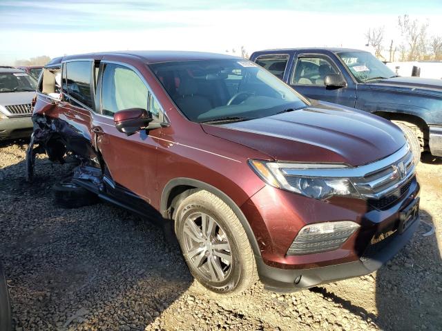 5FNYF6H37GB082890 - 2016 HONDA PILOT EX BURGUNDY photo 4