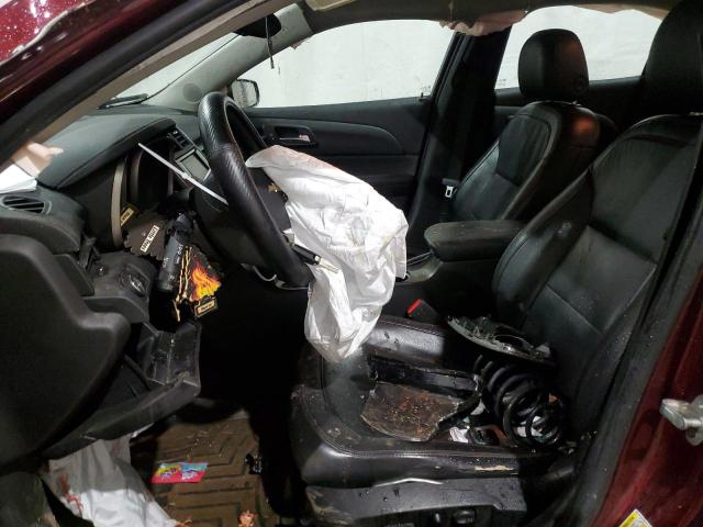 1G11F5SL5FF122861 - 2015 CHEVROLET MALIBU LTZ ბურგუნდია ფოტო 7