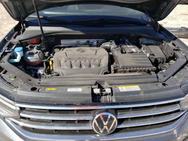 3VV1B7AX2NM131259 - 2022 VOLKSWAGEN TIGUAN S GRAY photo 12