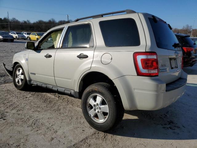 1FMCU03148KA08927 - 2008 FORD ESCAPE XLT BEIGE photo 2