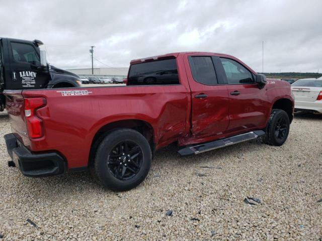 1GCRYCEF1KZ331781 - 2019 CHEVROLET SILVERADO K1500 TRAIL BOSS CUSTOM RED photo 3