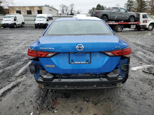 3N1AB8CV4LY281978 - 2020 NISSAN SENTRA SV BLUE photo 6