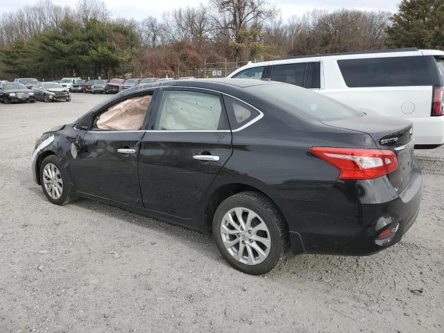 3N1AB7AP4KY253742 - 2019 NISSAN SENTRA S BLACK photo 2