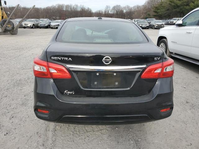 3N1AB7AP4KY253742 - 2019 NISSAN SENTRA S BLACK photo 6