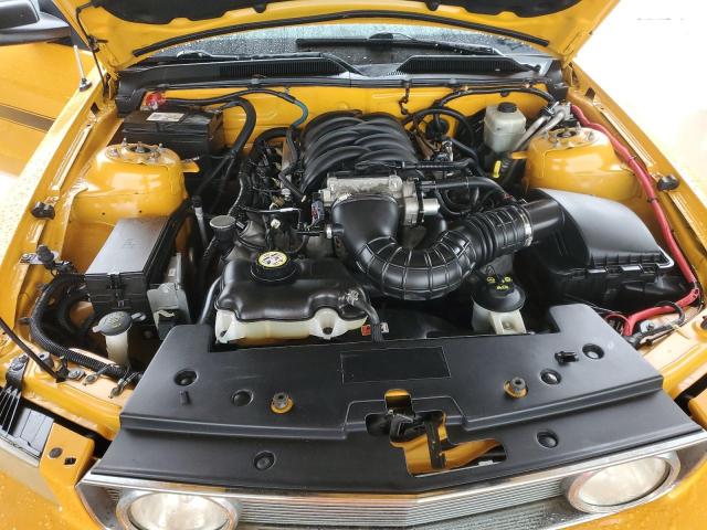 1ZVHT82HX85129113 - 2008 FORD MUSTANG GT YELLOW photo 11