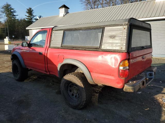 5TEPM62N61Z846701 - 2001 TOYOTA TACOMA RED photo 2