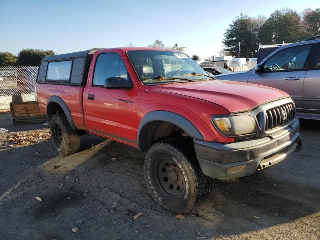 5TEPM62N61Z846701 - 2001 TOYOTA TACOMA RED photo 4