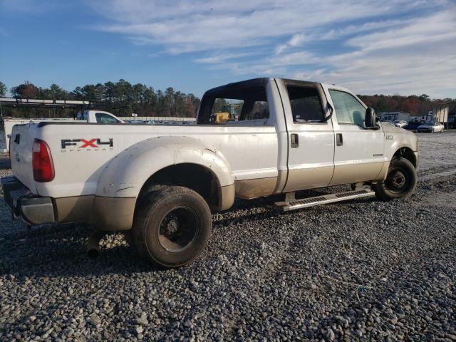 1FTWW33F51ED73632 - 2001 FORD F350 SUPER DUTY WHITE photo 3