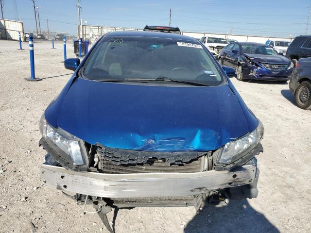 19XFB2F53EE049582 - 2014 HONDA CIVIC LX BLUE photo 5