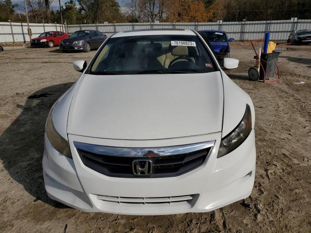 1HGCS1B84CA012944 - 2012 HONDA ACCORD EXL WHITE photo 5