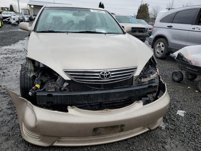 4T1BE30K86U136418 - 2006 TOYOTA CAMRY LE GOLD photo 5