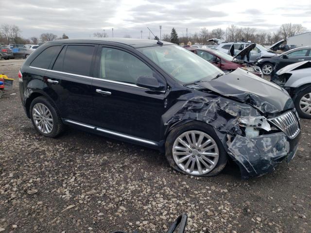 2LMDJ6JK8BBJ31437 - 2011 LINCOLN MKX BLACK photo 4