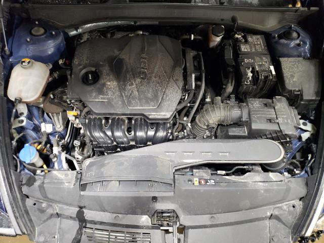 5NPEG4JA2MH073864 - 2021 HYUNDAI SONATA SE BLUE photo 11