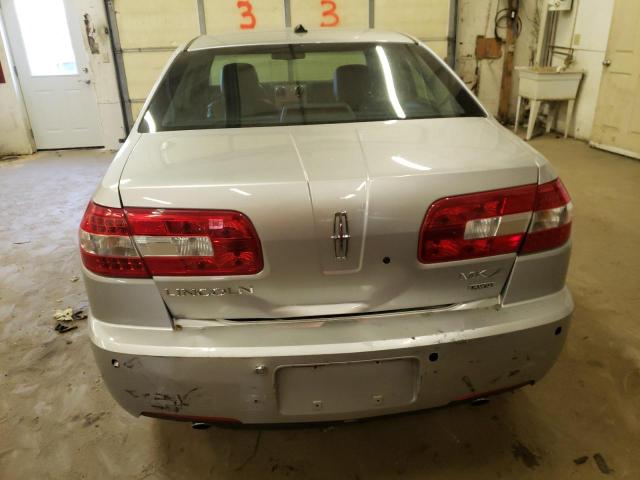 3LNHM28T09R626416 - 2009 LINCOLN MKZ SILVER photo 6