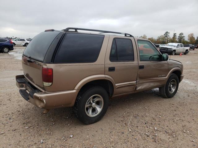 1GNCS13X14K103421 - 2004 CHEVROLET BLAZER BROWN photo 3