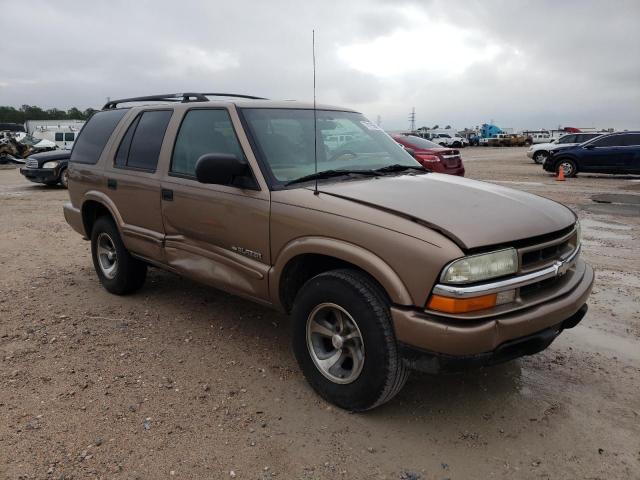 1GNCS13X14K103421 - 2004 CHEVROLET BLAZER BROWN photo 4