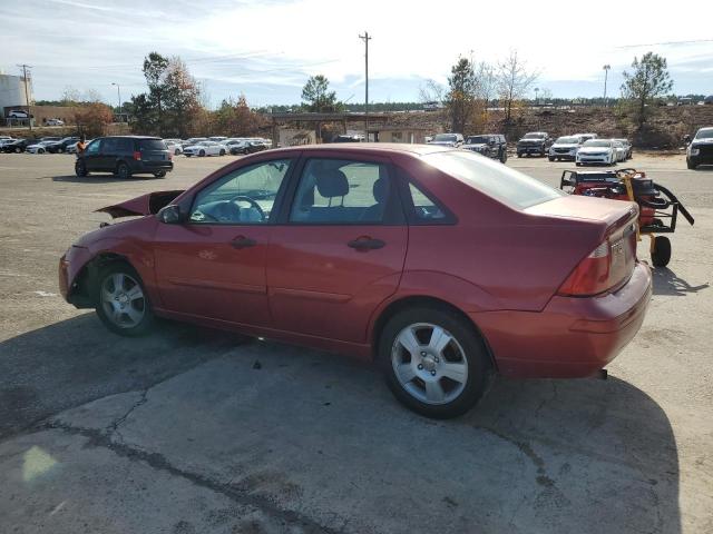 1FAFP34N85W255731 - 2005 FORD FOCUS ZX4 RED photo 2