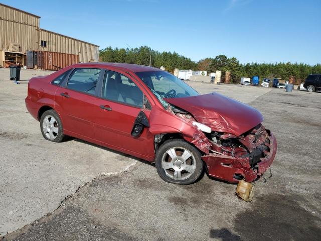 1FAFP34N85W255731 - 2005 FORD FOCUS ZX4 RED photo 4