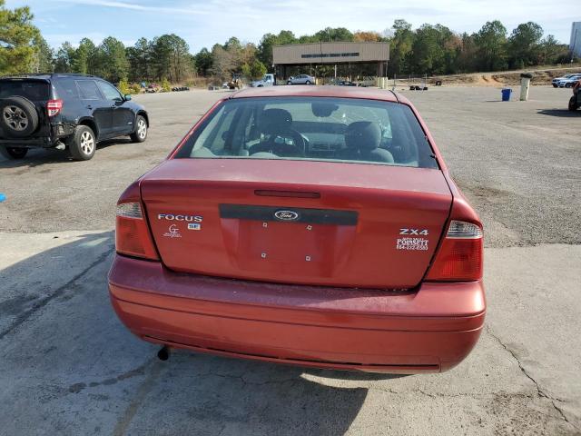 1FAFP34N85W255731 - 2005 FORD FOCUS ZX4 RED photo 6