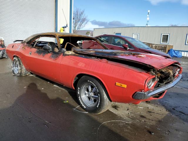 JH23H2403291 - 1972 DODGE CHALLENGER RED photo 4