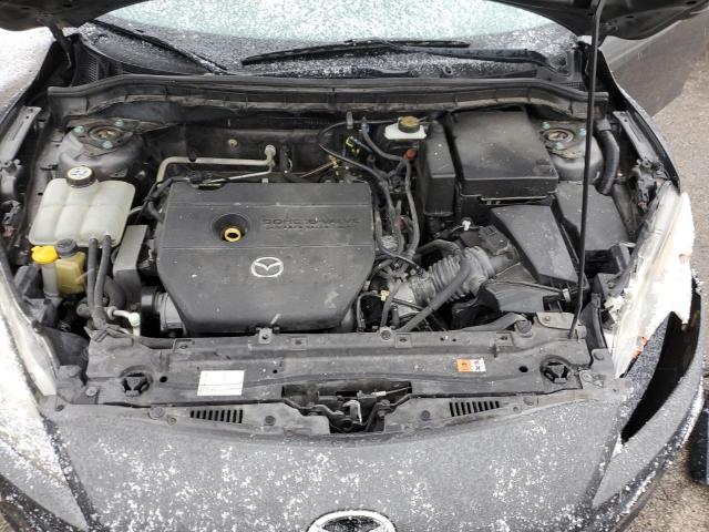 JM1BL1VF3B1384680 - 2011 MAZDA 3 I GRAY photo 11