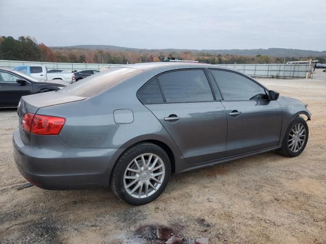 3VW1K7AJ1CM326192 - 2012 VOLKSWAGEN JETTA BASE GRAY photo 3