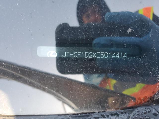 JTHCF1D2XE5014414 - 2014 LEXUS IS 250 GRAY photo 12