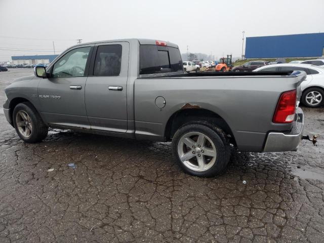 1D7RV1GT1BS563604 - 2011 DODGE RAM 1500 GRAY photo 2