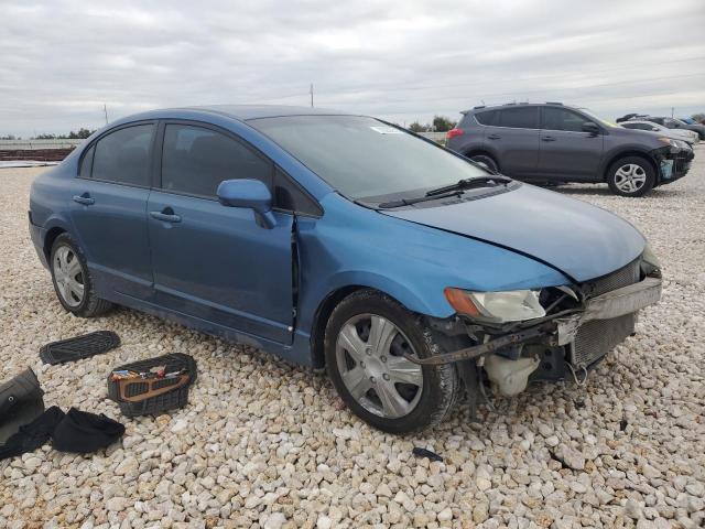 1HGFA16577L076759 - 2007 HONDA CIVIC LX BLUE photo 4