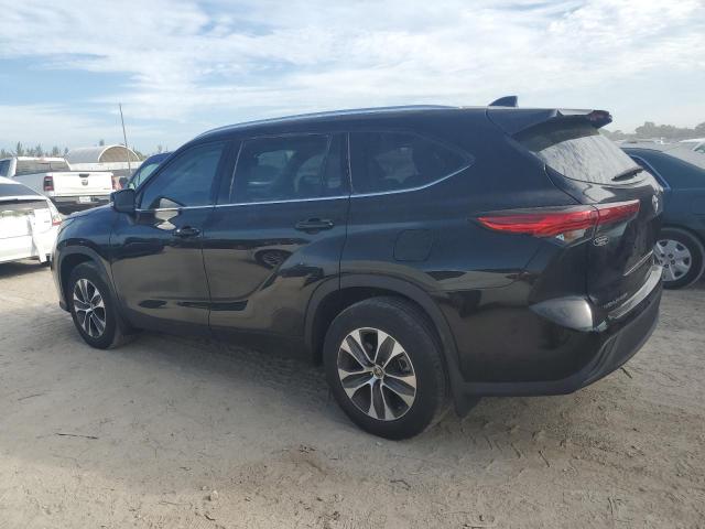 5TDHZRBH5LS501533 - 2020 TOYOTA HIGHLANDER XLE BLACK photo 2