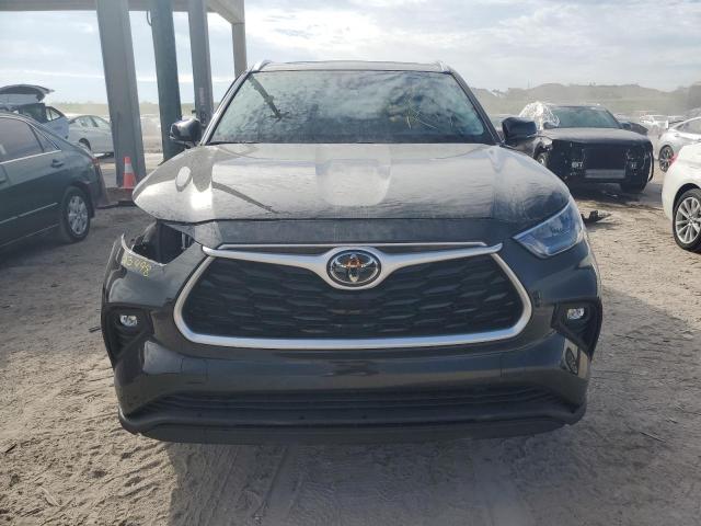 5TDHZRBH5LS501533 - 2020 TOYOTA HIGHLANDER XLE BLACK photo 5