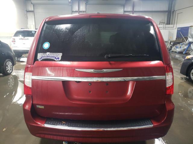 2C4RC1BG4DR520020 - 2013 CHRYSLER TOWN & COU TOURING RED photo 6