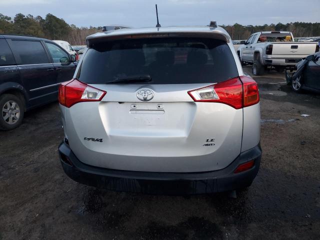 JTMBFREVXFD114248 - 2015 TOYOTA RAV4 LE SILVER photo 6