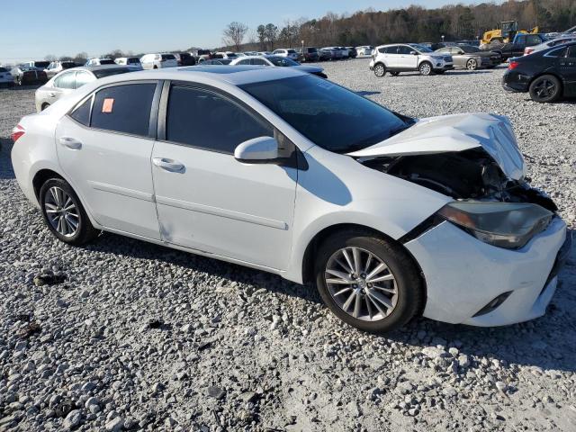 5YFBURHE7FP223703 - 2015 TOYOTA COROLLA L WHITE photo 4