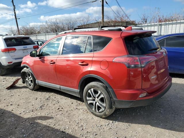 JTMBFREV4HJ151624 - 2017 TOYOTA RAV4 LE RED photo 2