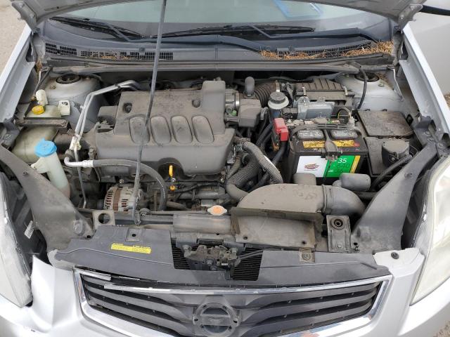 3N1AB6AP1CL612814 - 2012 NISSAN SENTRA 2.0 SILVER photo 11