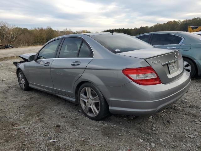 WDDGF5EB8AR098654 - 2010 MERCEDES-BENZ C 300 GRAY photo 2