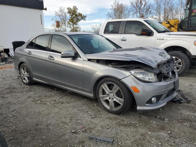 WDDGF5EB8AR098654 - 2010 MERCEDES-BENZ C 300 GRAY photo 4