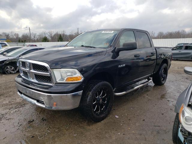 1D3HV13PX9S721454 - 2009 DODGE RAM 1500 BLACK photo 1